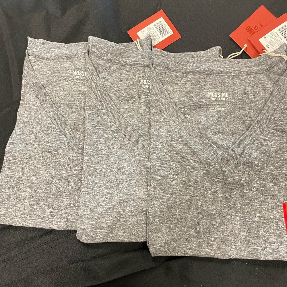 Mossimo Supply Co. Grey Short Sleeve Tees (3pk)